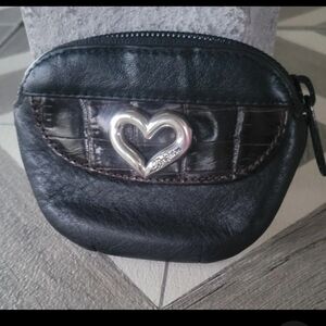BRIGHTON Vintage Leather Coin Purse